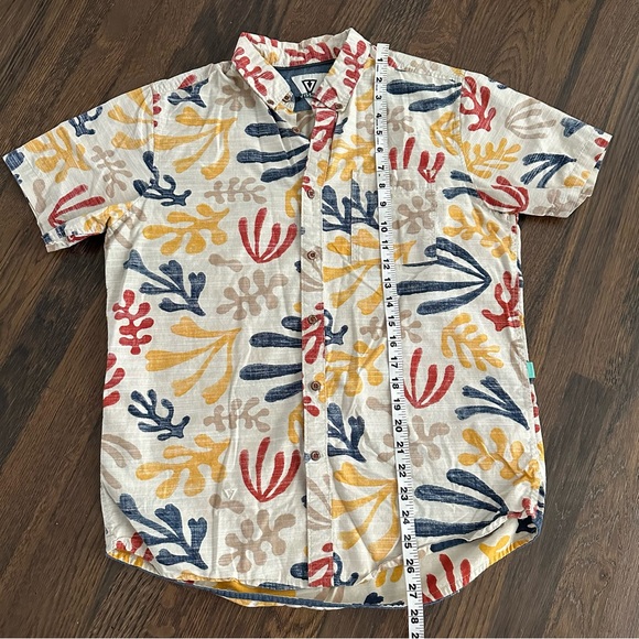 Vissla men’s printed button down top shirt - Picture 6 of 9